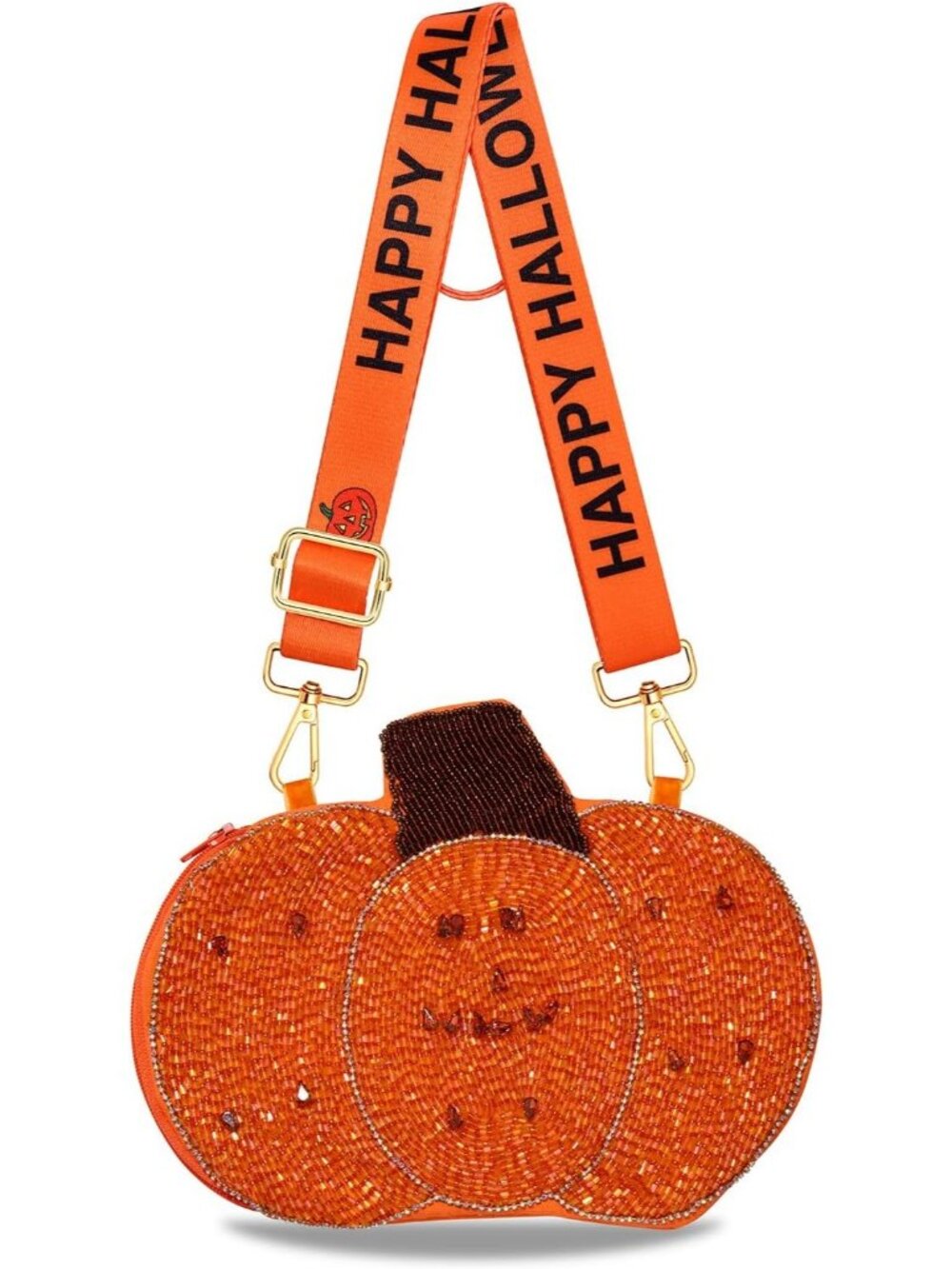 🎃Women's Style L Halloween Purse Pumpkin Boo Ghost Candy Corn Crossbody Bag